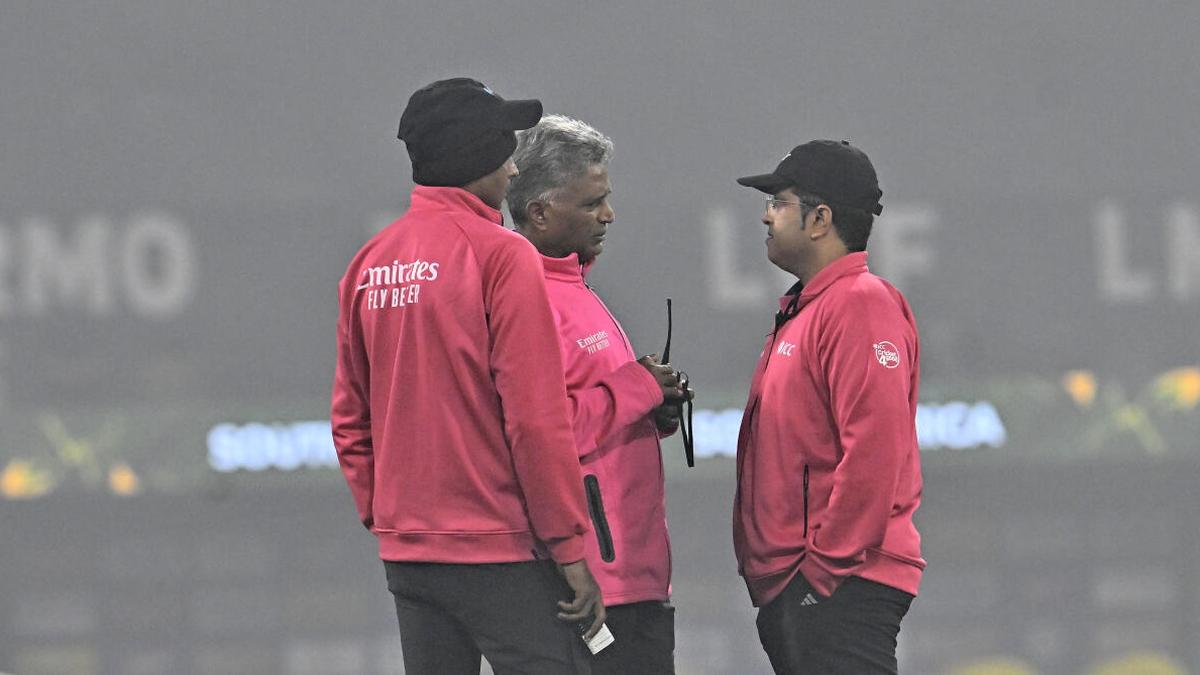 IND vs SA, 5th T20I: Umpire Rohan Pandit suffers injury during series decider in Ahmedabad